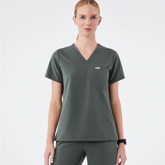 Figs Catarina One-Pocket Scrub Top in Bonsai Limited Edition Size XXL - Picture 1 of 10